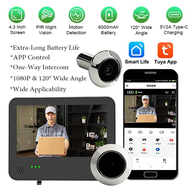 Tuya Smart WIFI Video Doorbell – обзор и цена Video Doorbell