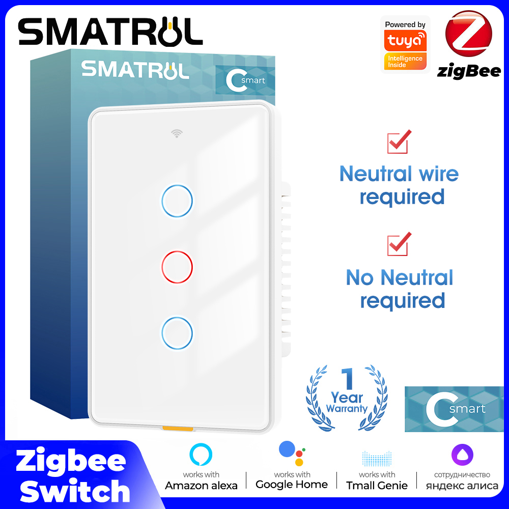 Tuya Zigbee Smart Light Touch  – обзор и цена Smart Home Z Wave