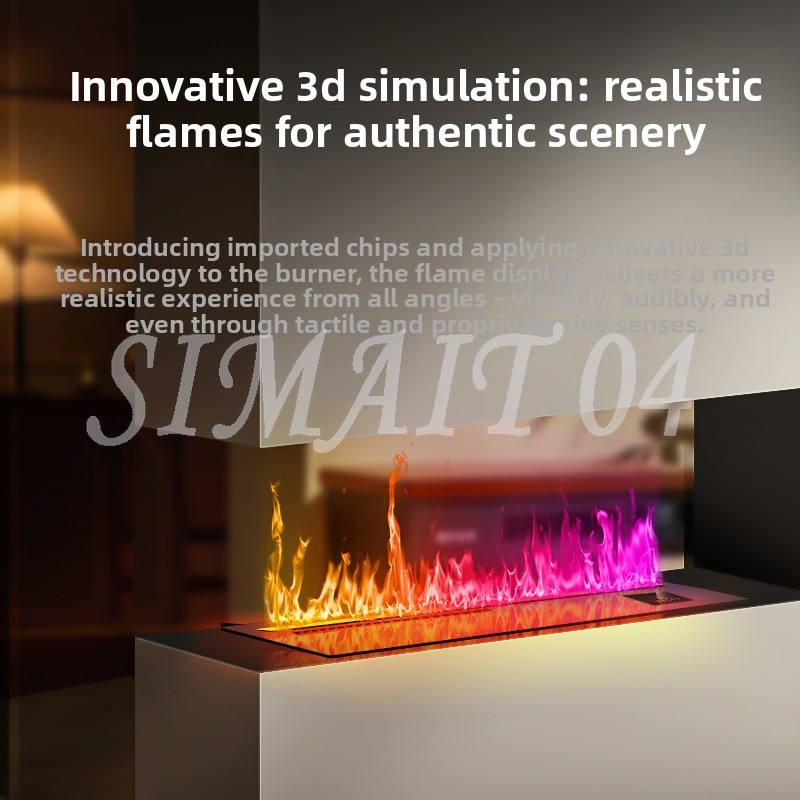 3D atomizing fireplace  home f – обзор и цена Smart Home Simulation