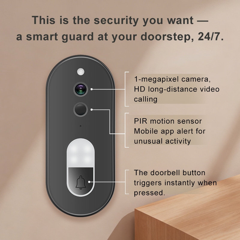 WiFi Video Doorbell Work With  – обзор и цена Smart Home Video Doorbell