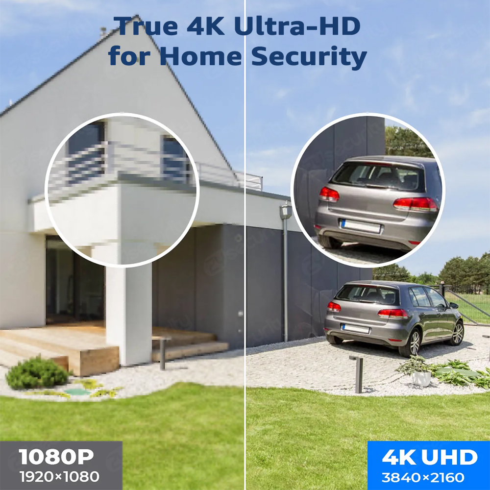 4K PoE Security Camera System  – обзор и цена Smart Home Security System