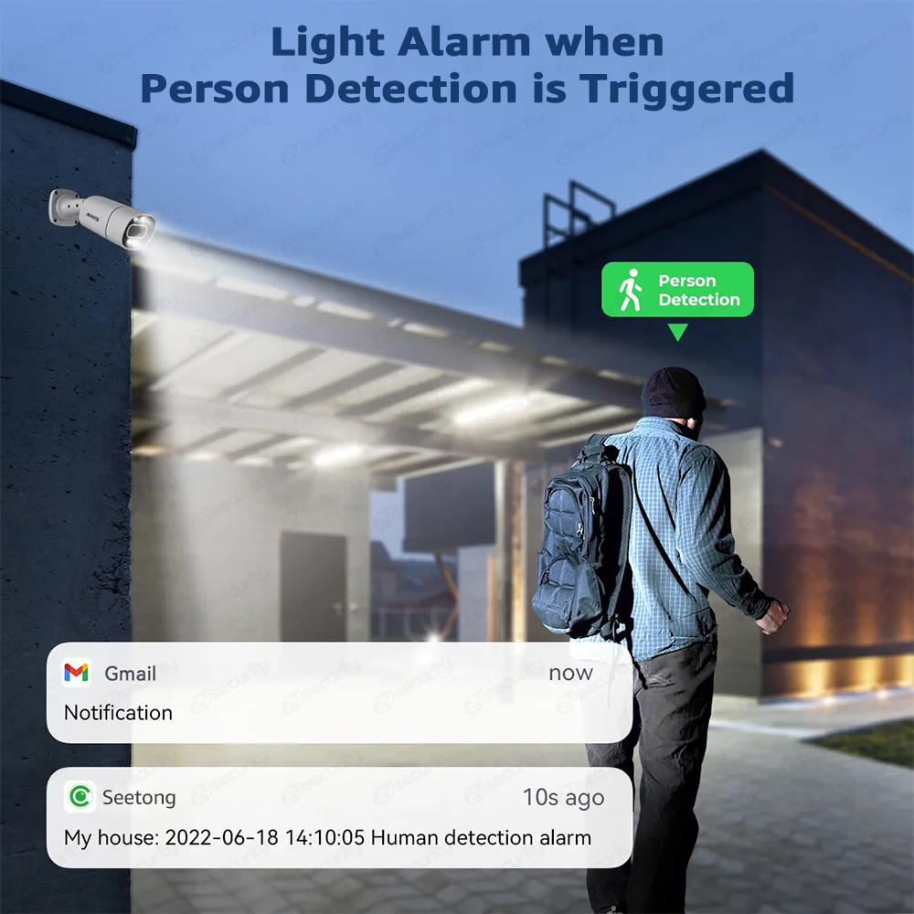 4K PoE Security Camera System  – обзор и цена Smart Home Security System