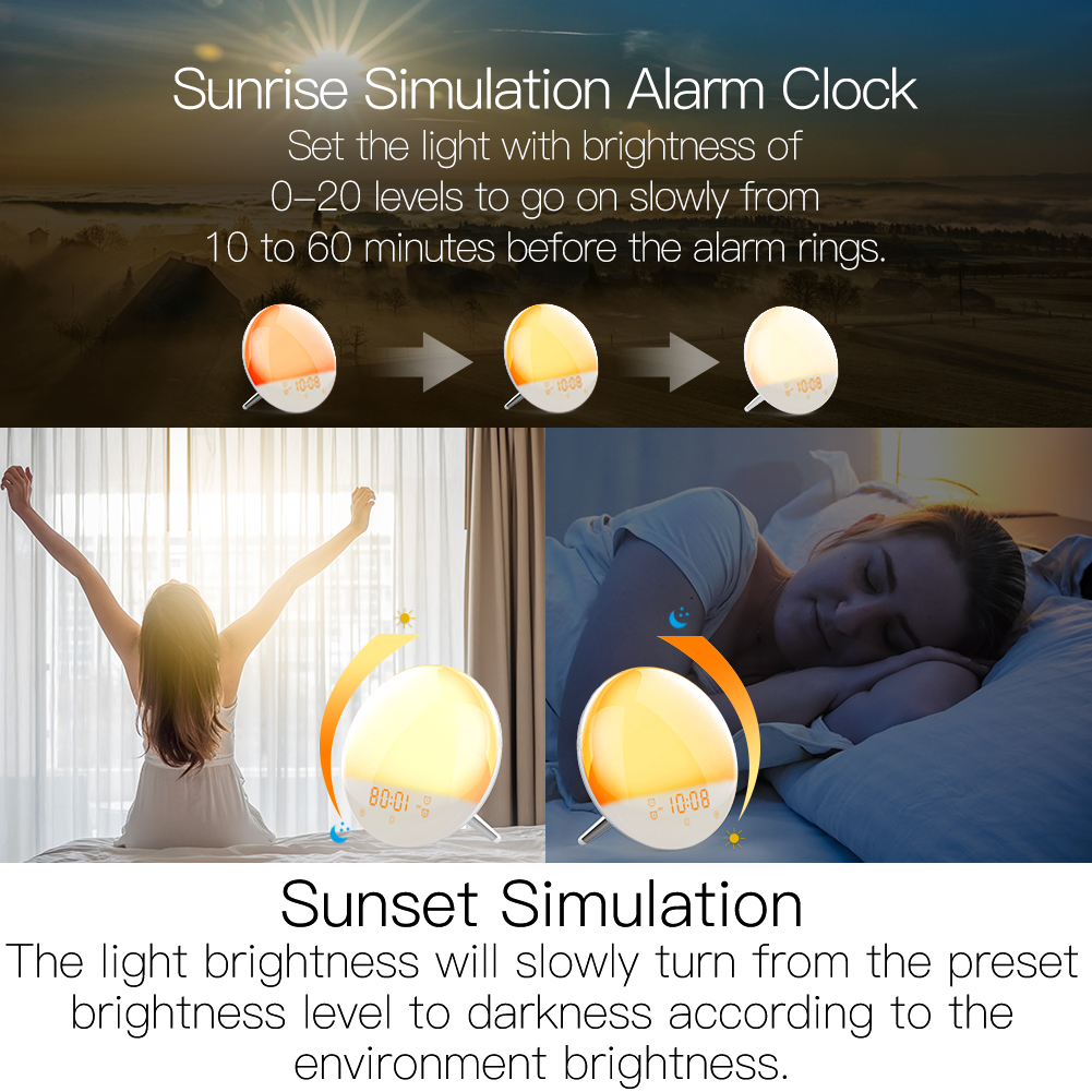 WiFi Wake Up Smart Light Alarm – обзор и цена Smart Home Simulation