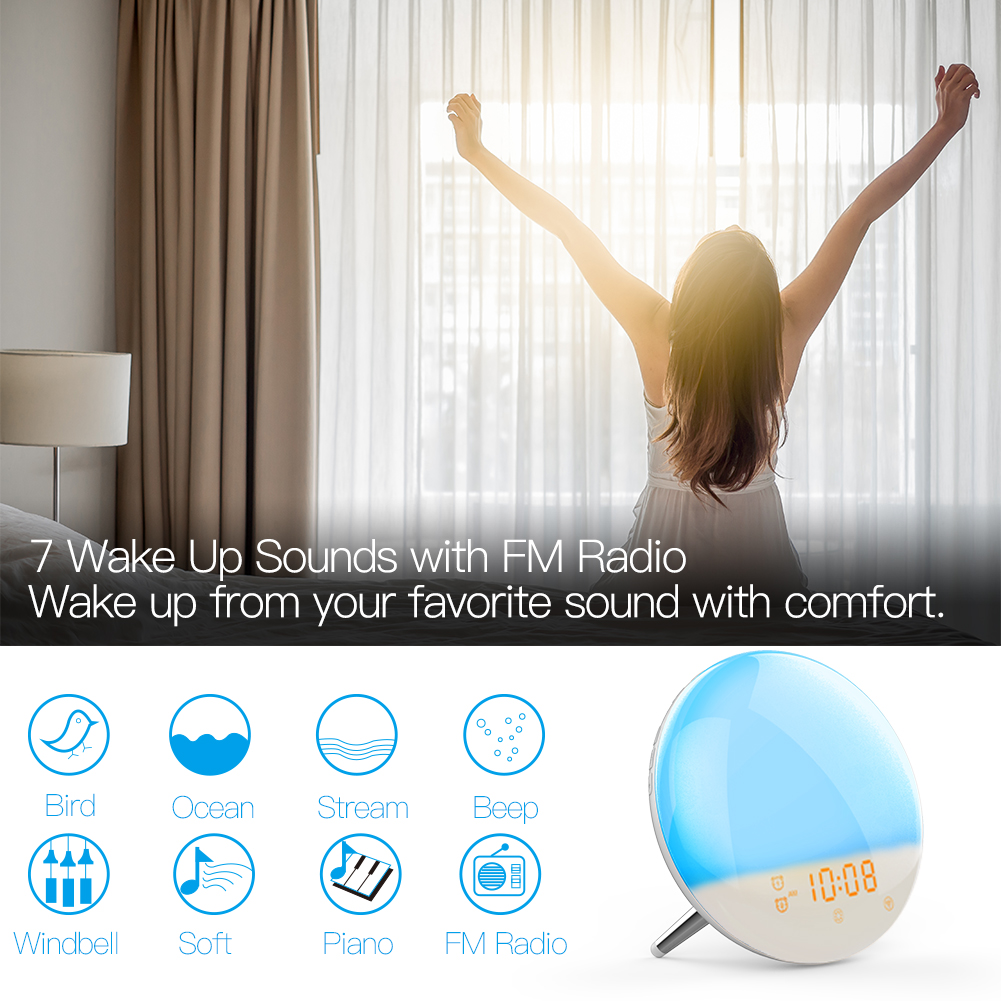 WiFi Wake Up Smart Light Alarm – обзор и цена Smart Home Simulation