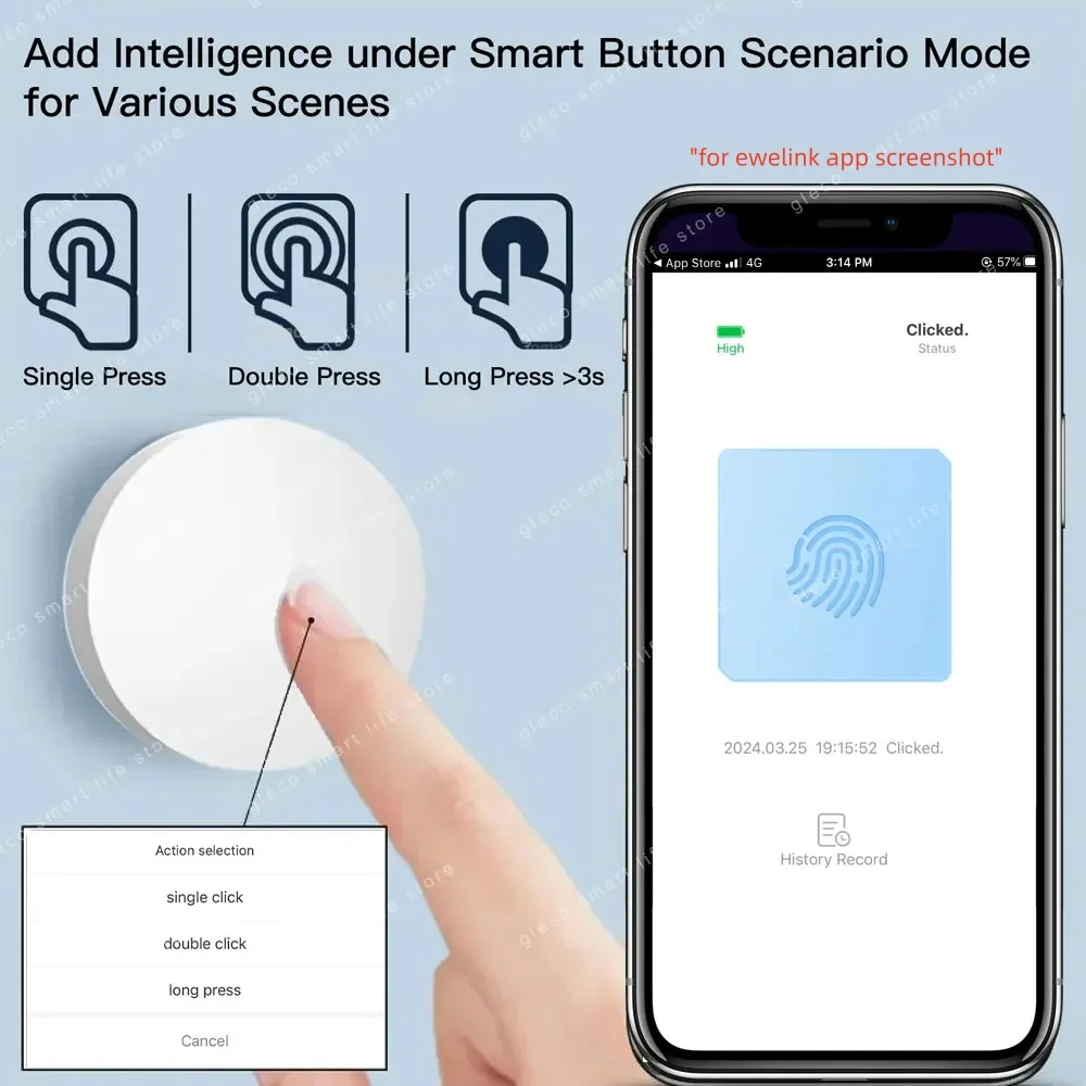 Zigbee Scene Button Push Switc – обзор и цена Smart Home Z Wave