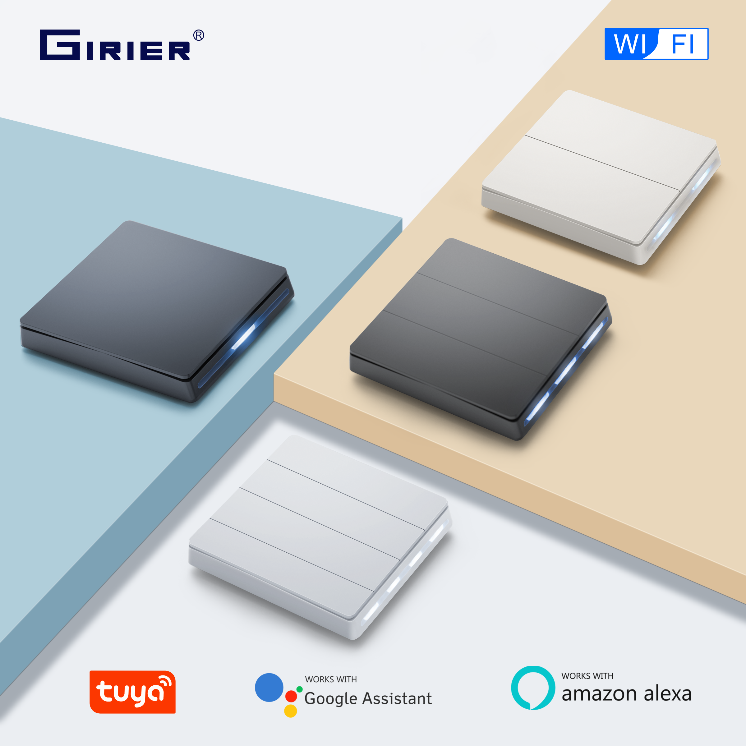 GIRIER Smart Light Switch WiFi – обзор и цена Smart Home Wiz