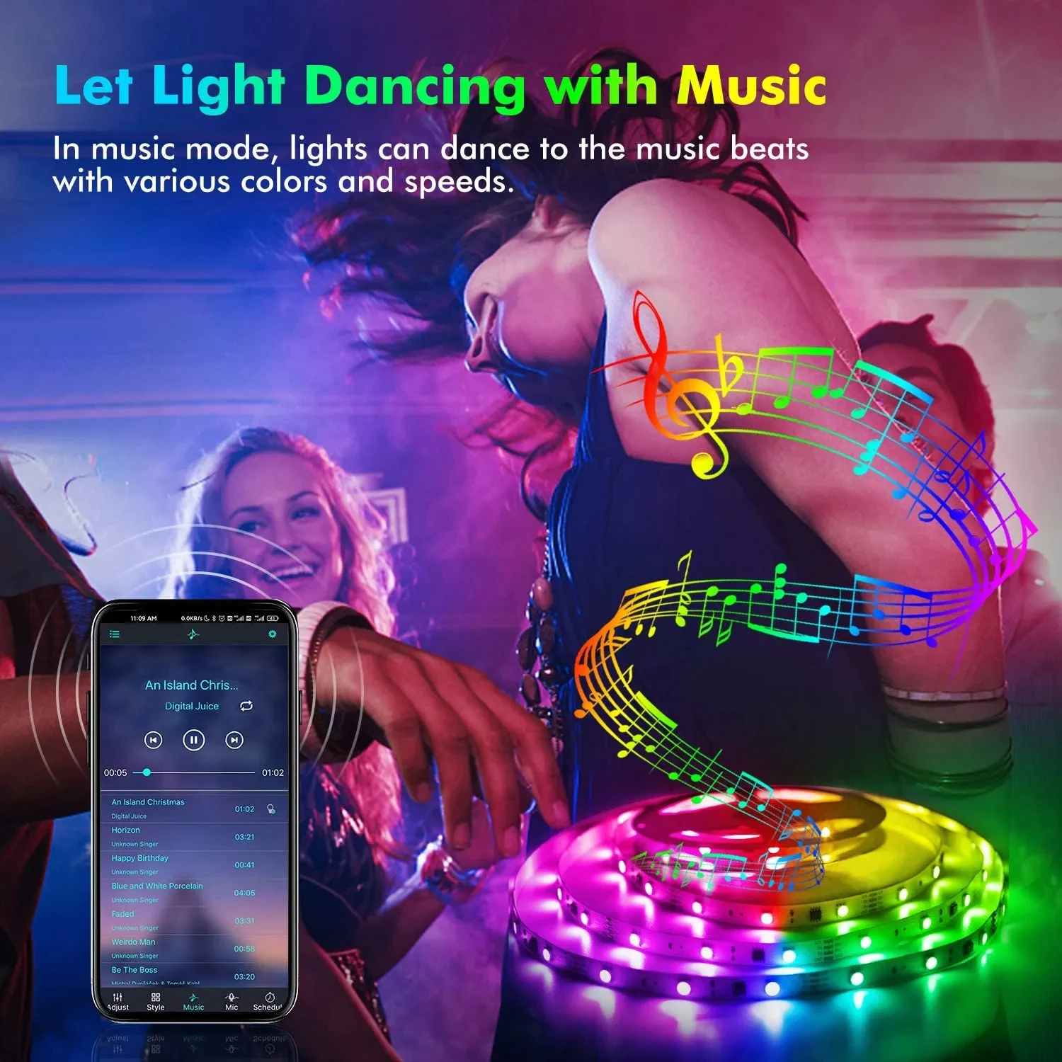 5V 5050 LED Strip Lights Room  – обзор и цена Smart Home Llm