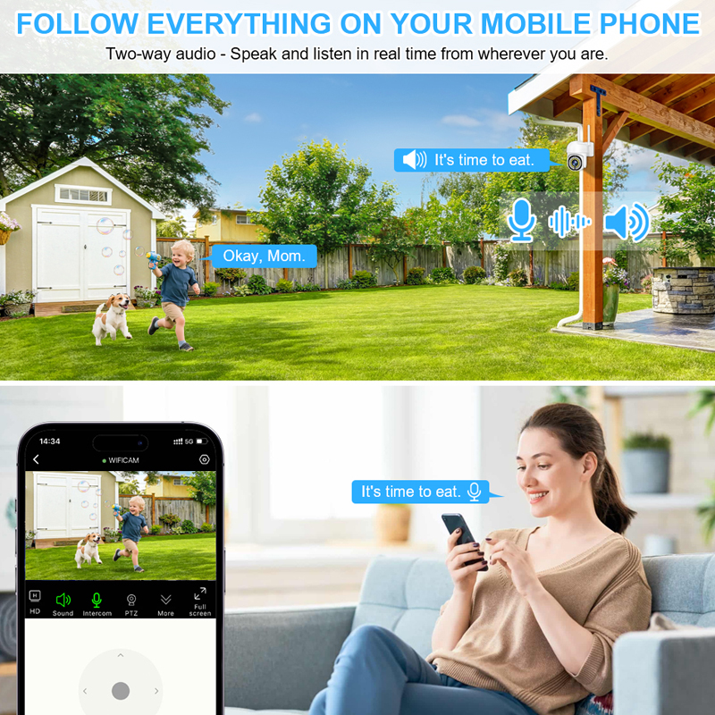 Smar 3MP Wireless CCTV Securit – обзор и цена Smart Home Security System