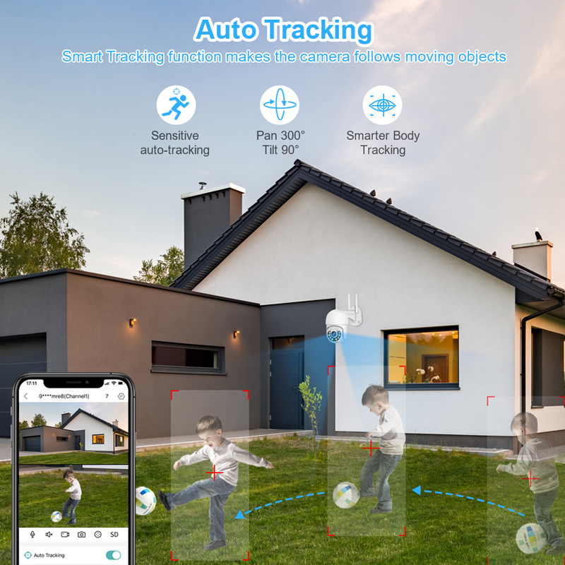Smar 3MP Wireless CCTV Securit – обзор и цена Smart Home Security System