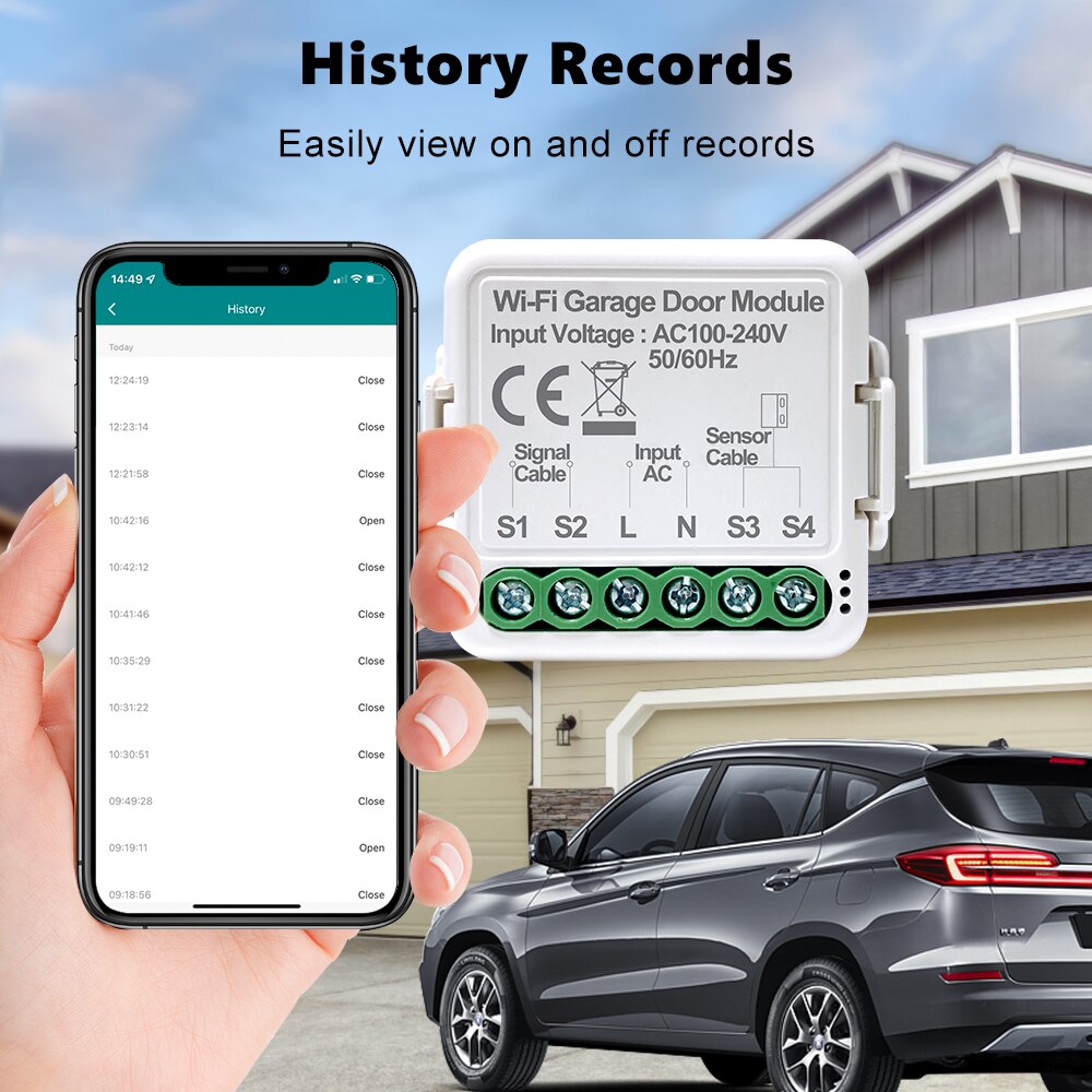 WiFi Tuya Smart Garage Door Sw – обзор и цена Smart Home Orvibo