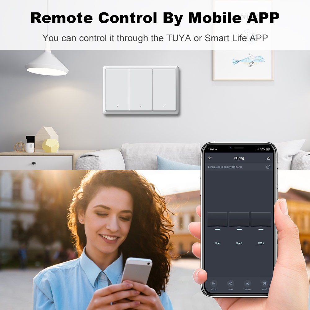 MANHOT ZigBee3.0 Smart Switch  – обзор и цена Smart Home Z Wave
