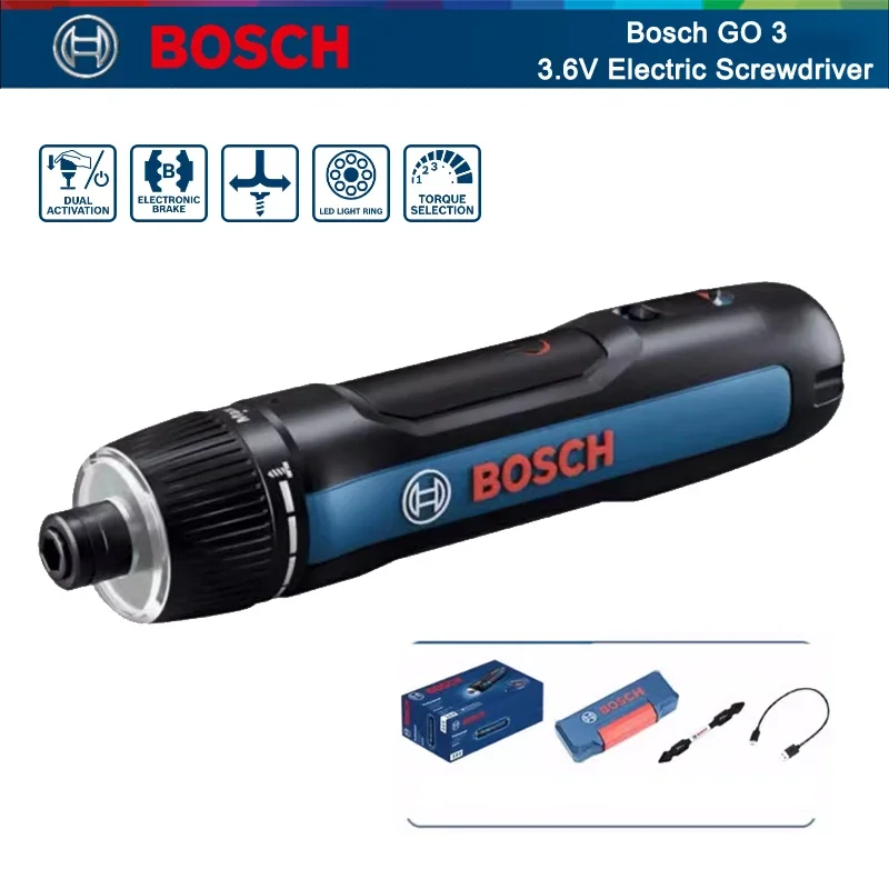BOSCH Go 3 Electric Screwdrive – обзор и цена Smart Home Bosch