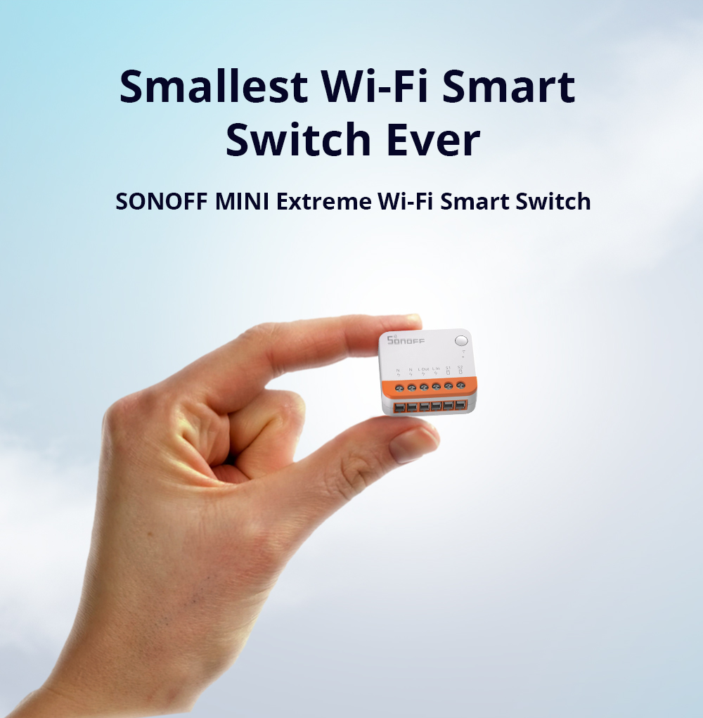 Sonoff Mini R4 Extreme Wifi Sm – обзор и цена Smart Home Wiz