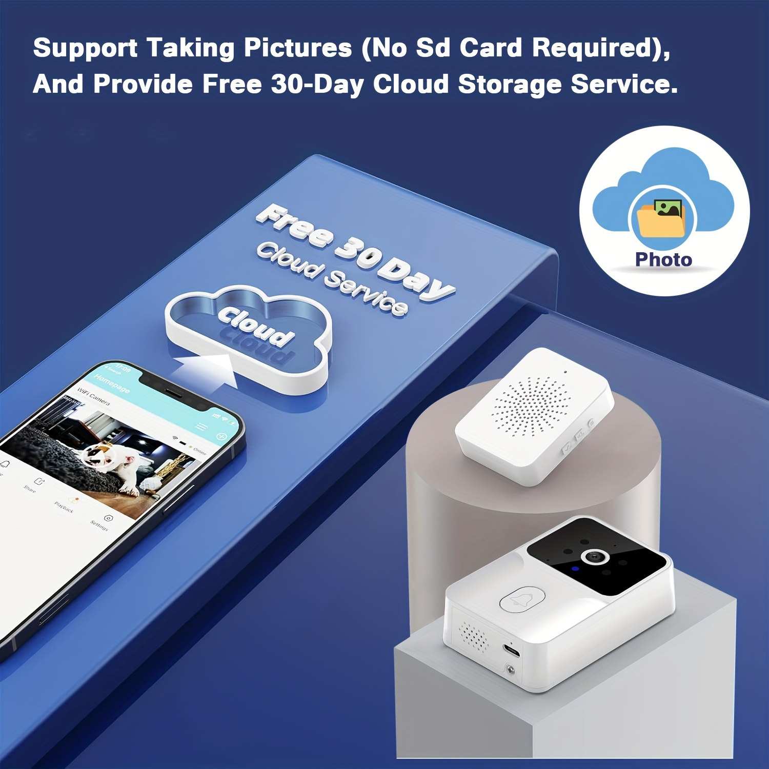 Tuya Wireless Smart Video Door – обзор и цена Smart Home Video Doorbell