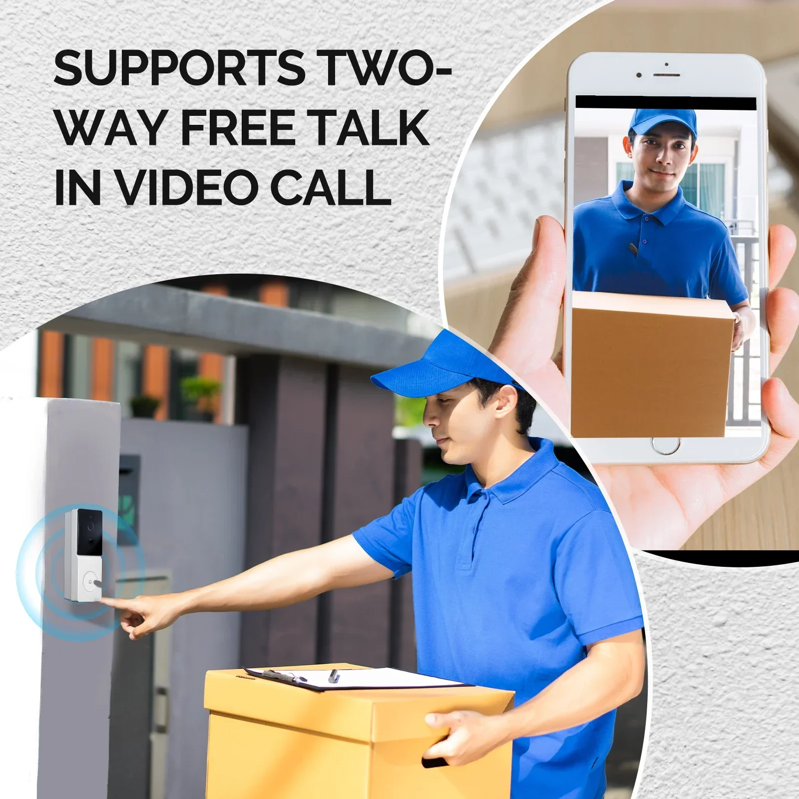 MOES Tuya Smart WiFi Video Doo – обзор и цена Smart Home Video Doorbell